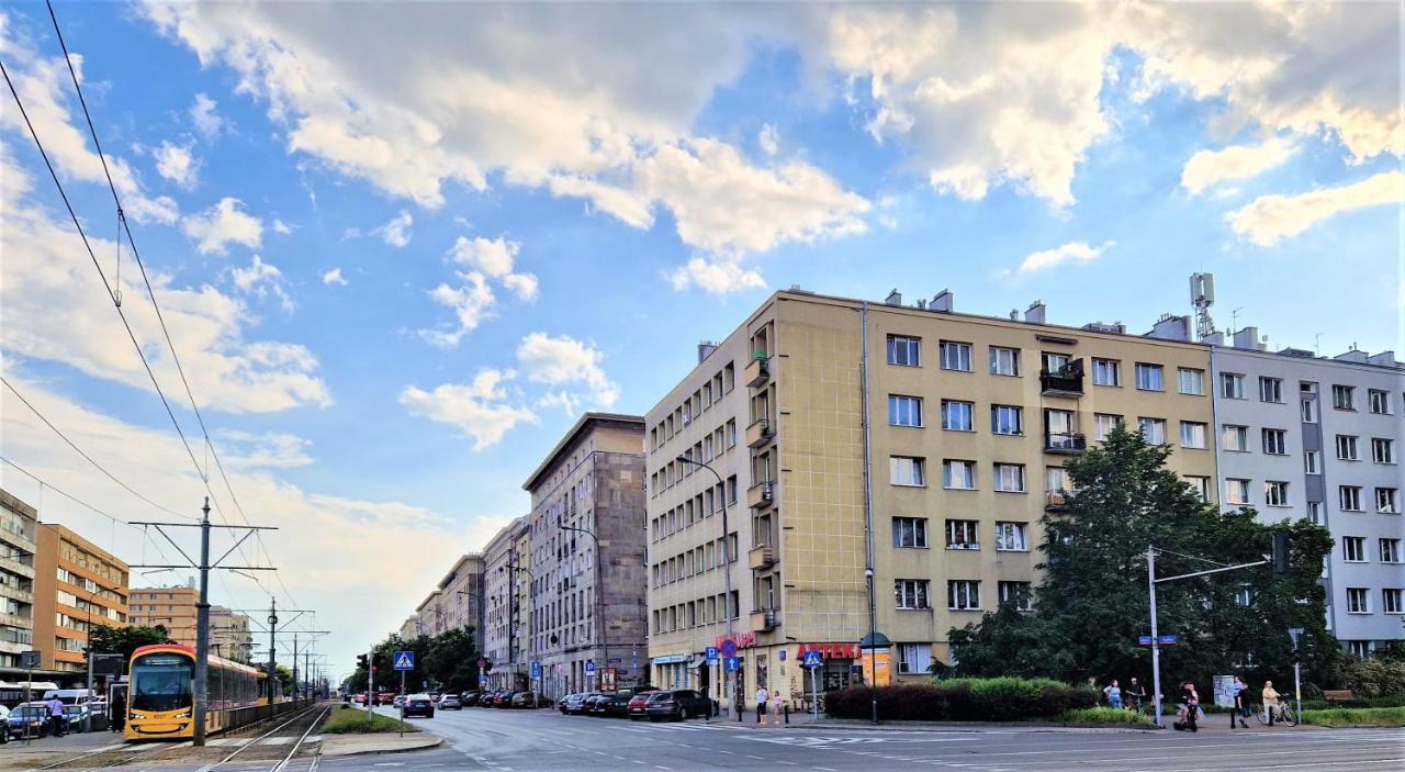 J&W Apartments Grojecka Glam Flat Warschau Exterior foto